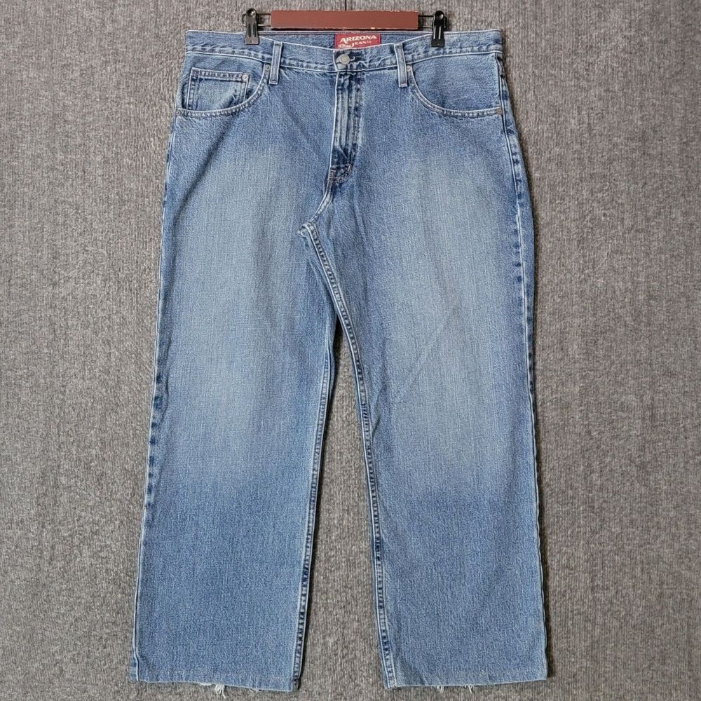 Arizona Jeans Mens 38x27* Blue Loose Straight Relaxed Baggy Y2K Skater Style